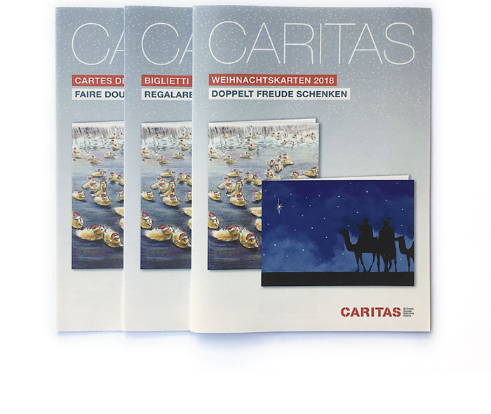 Caritas Weihnachtskarten