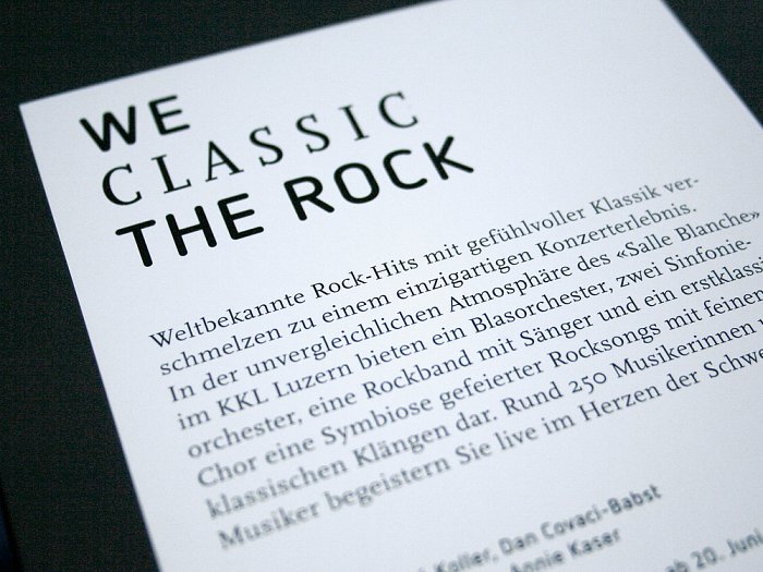 Konzert We classic the Rock